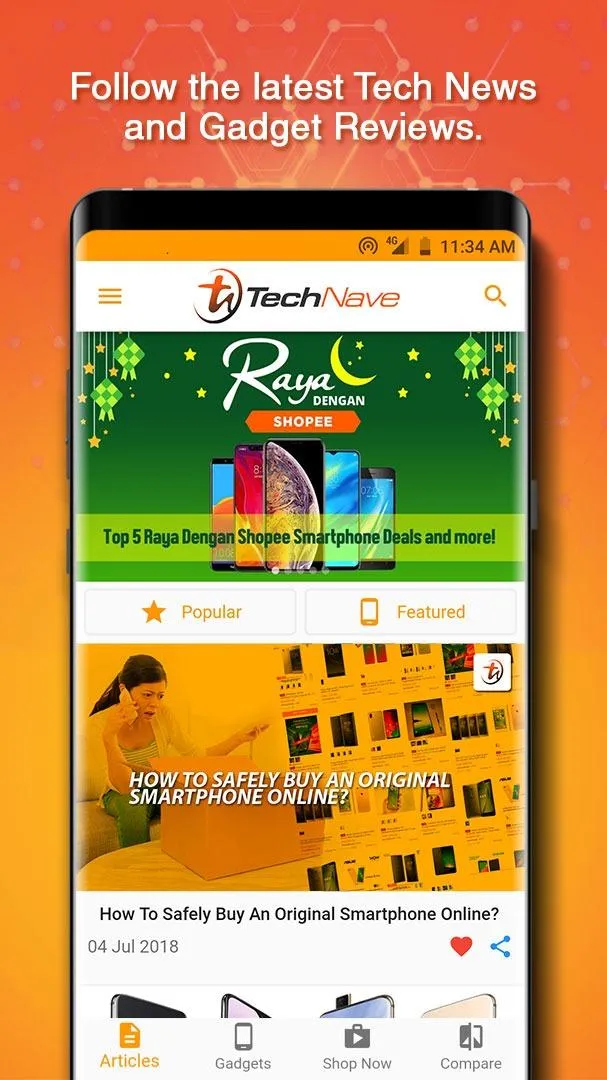 Technave - Tech News, Specs | Indus Appstore | Screenshot