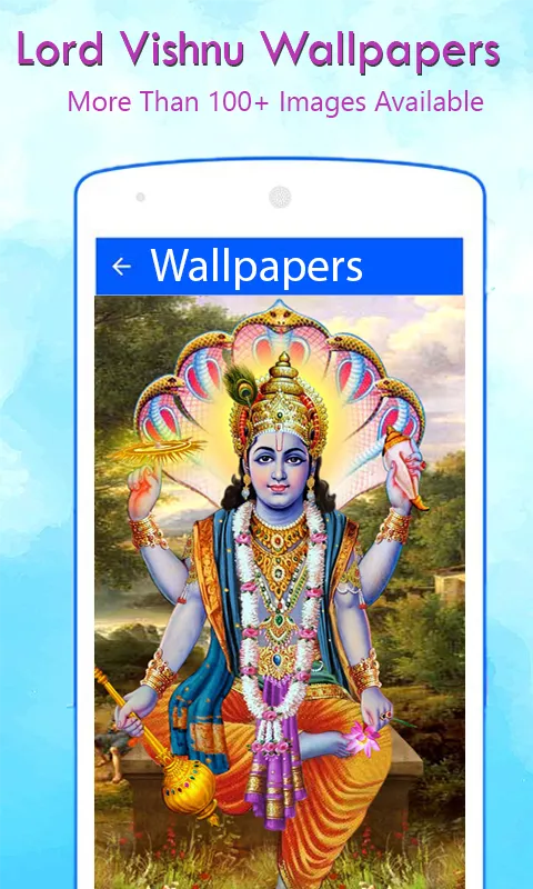 Lord Vishnu Wallpapers HD | Indus Appstore | Screenshot