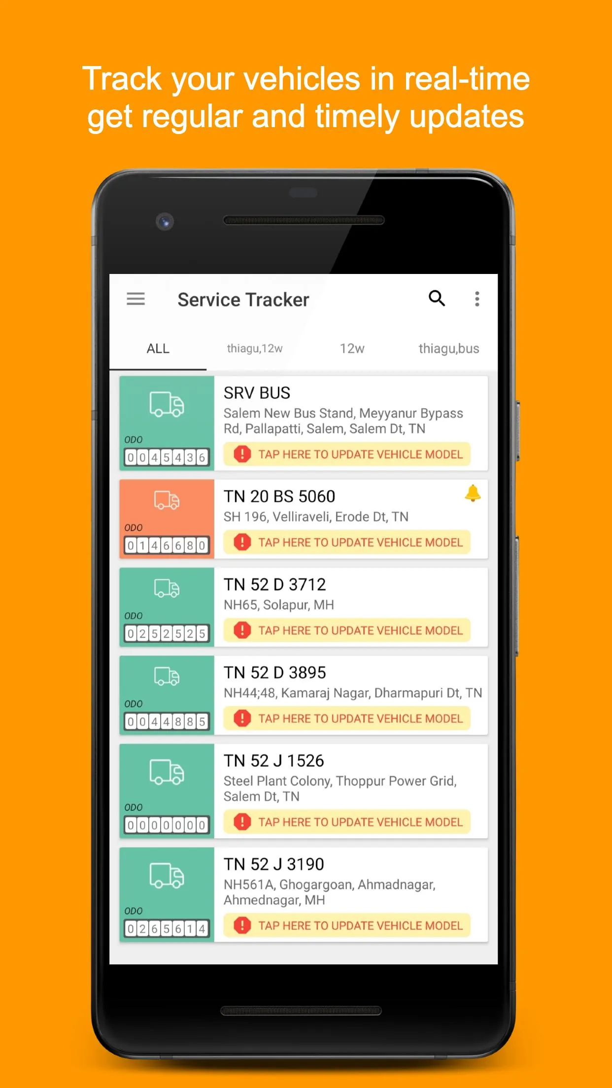 Service Tracker | Indus Appstore | Screenshot