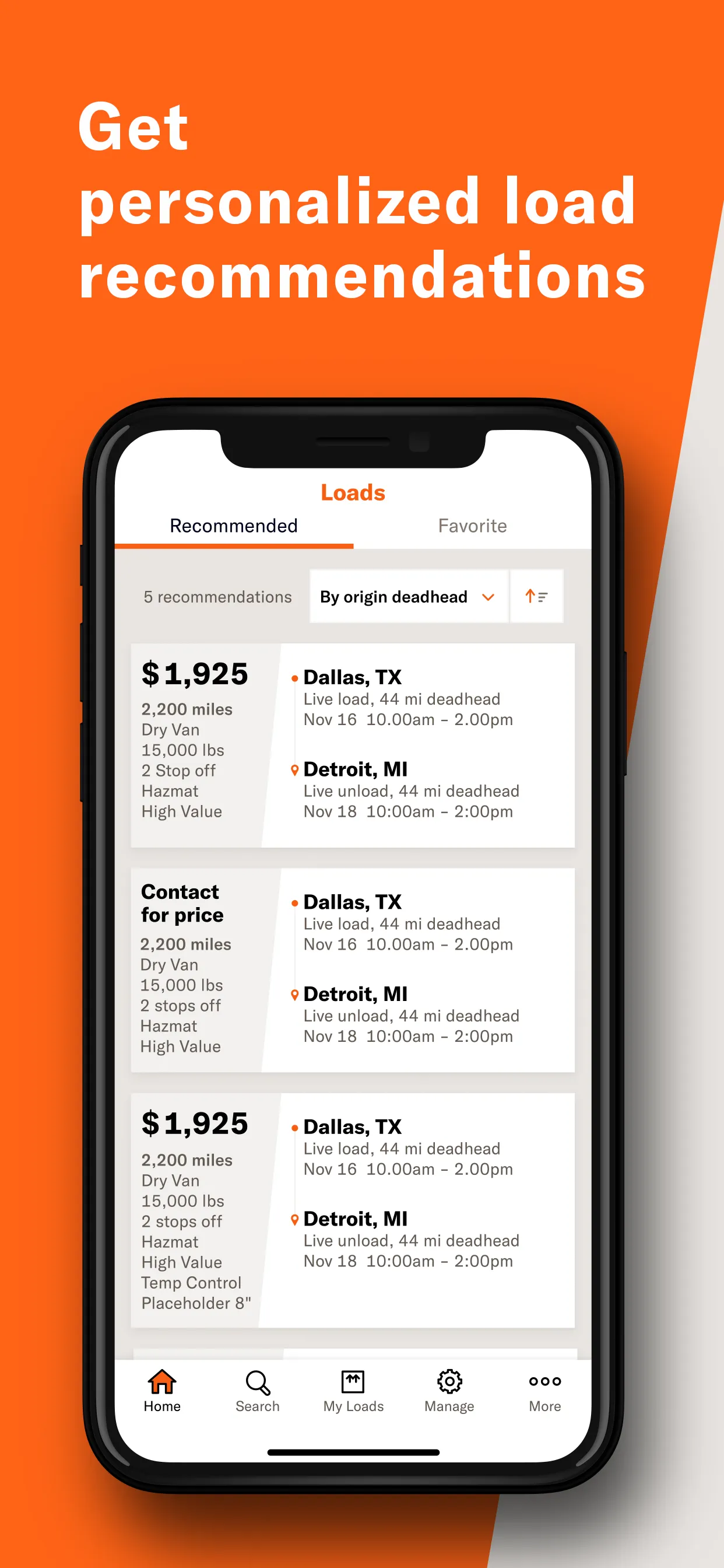 Schneider FreightPower® | Indus Appstore | Screenshot