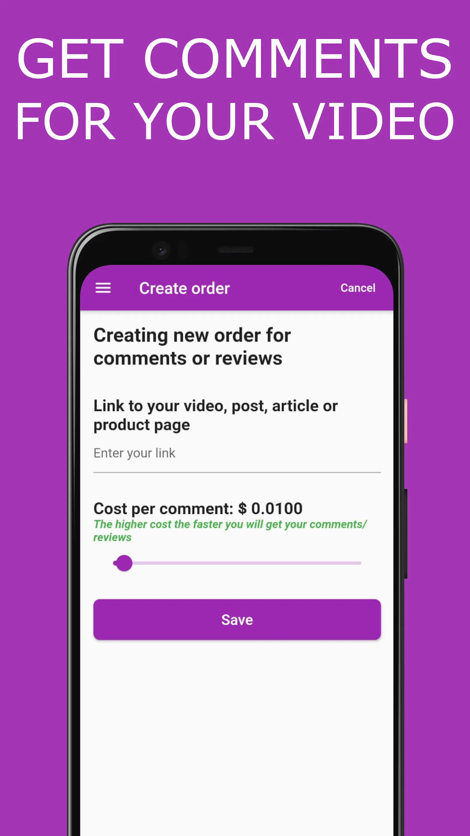 Get Real Subscribers, Comments | Indus Appstore | Screenshot