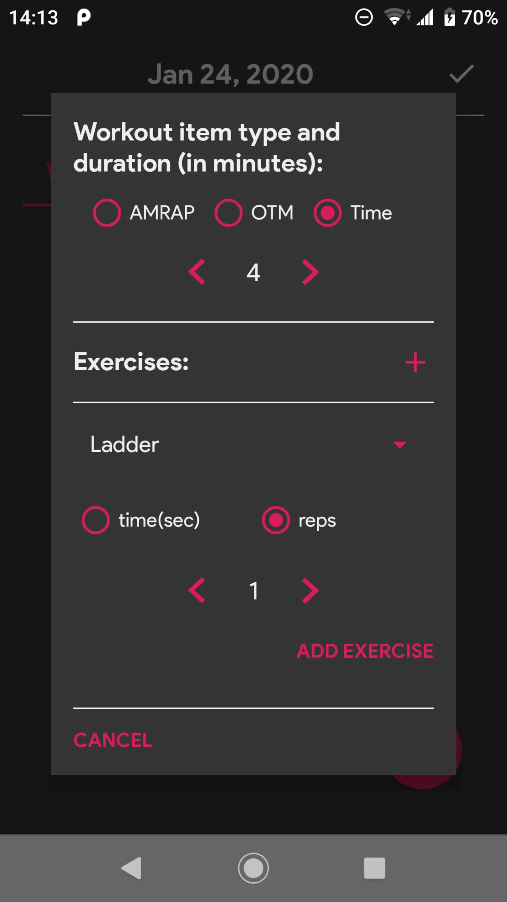 Crossfit Diary | Indus Appstore | Screenshot