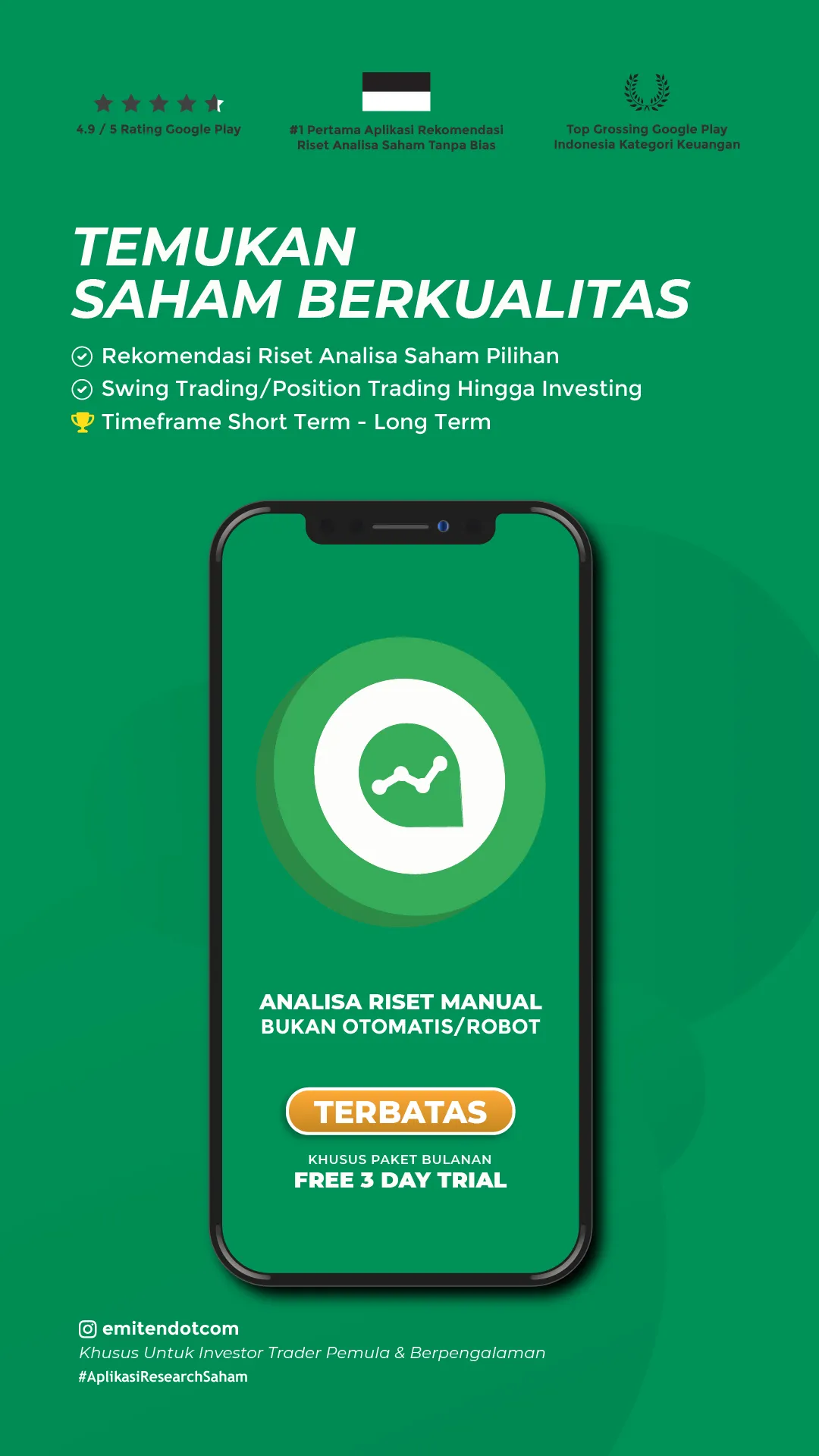 Riset Analisa Strategi Saham | Indus Appstore | Screenshot