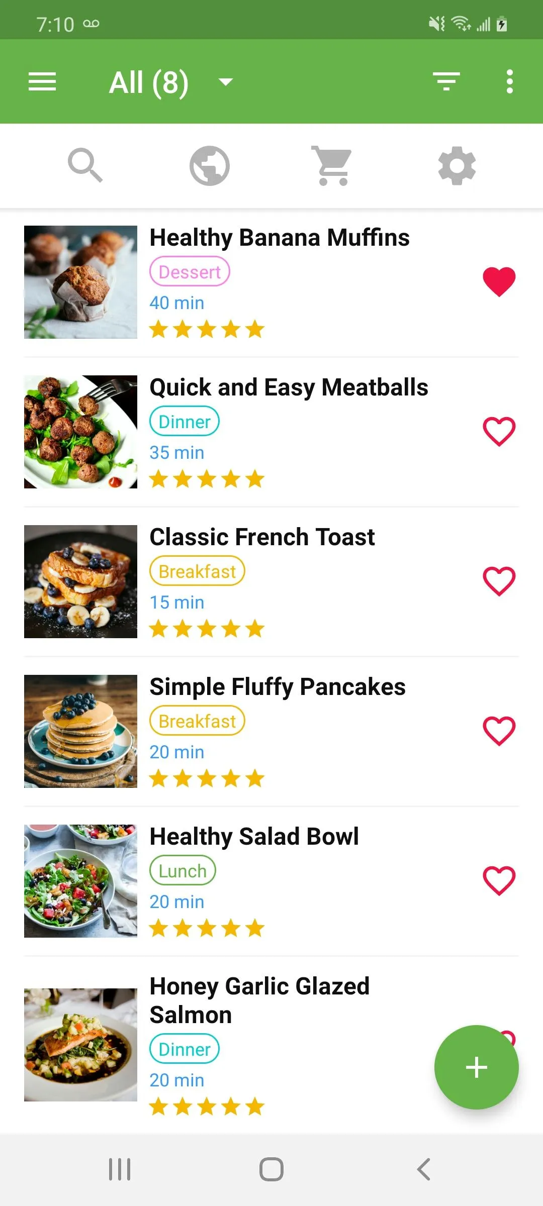 Ace Recipes - My Cookbook | Indus Appstore | Screenshot