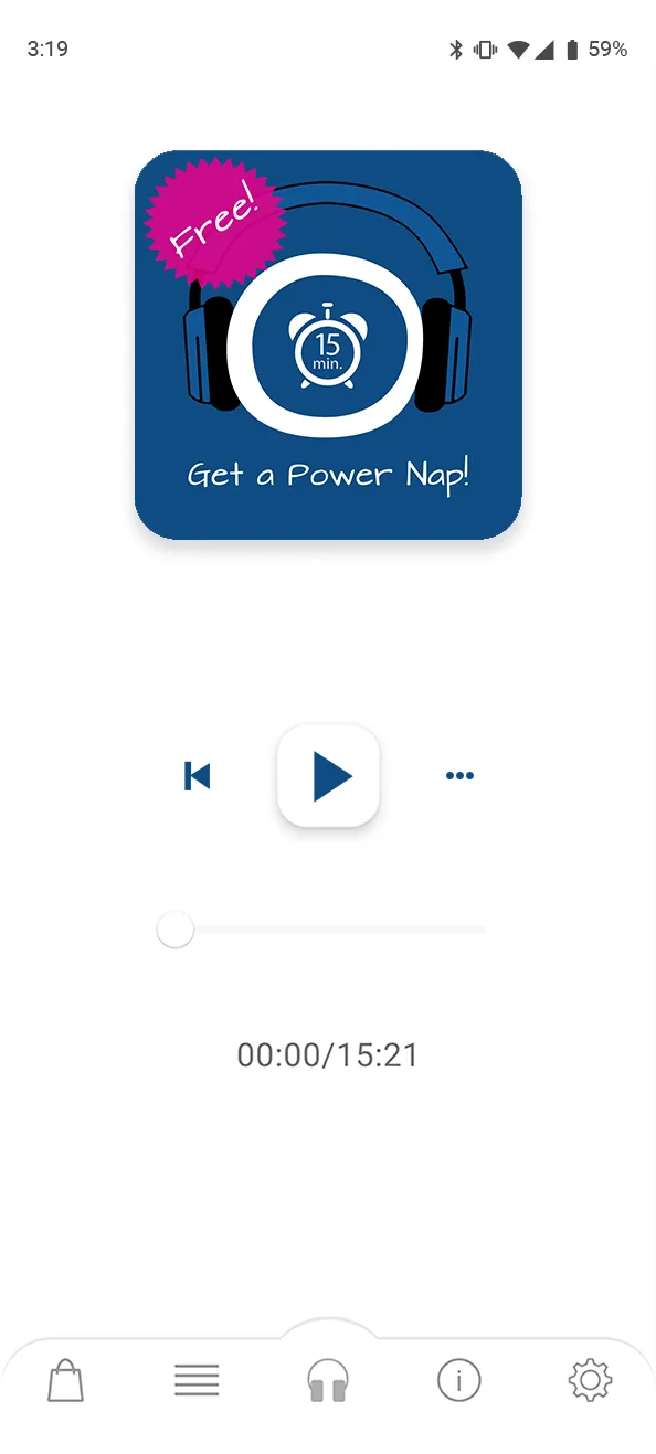 Get A Power Nap! Hypnose | Indus Appstore | Screenshot