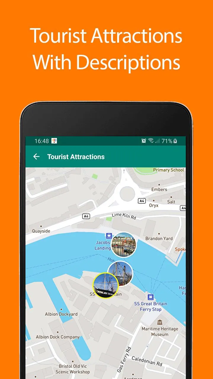 Bristol Offline Map and Travel | Indus Appstore | Screenshot