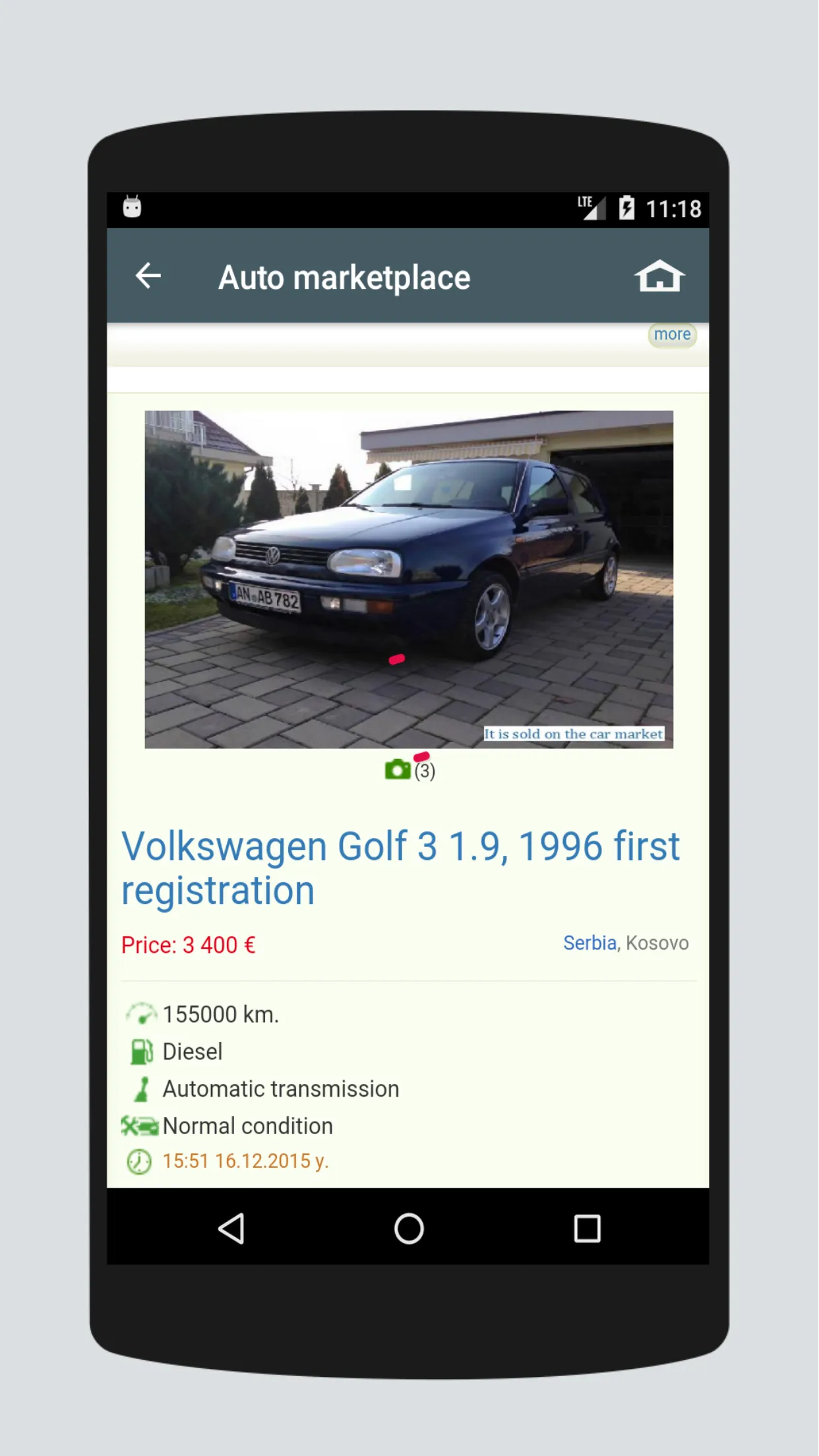 Polovni Automobili Srbija | Indus Appstore | Screenshot