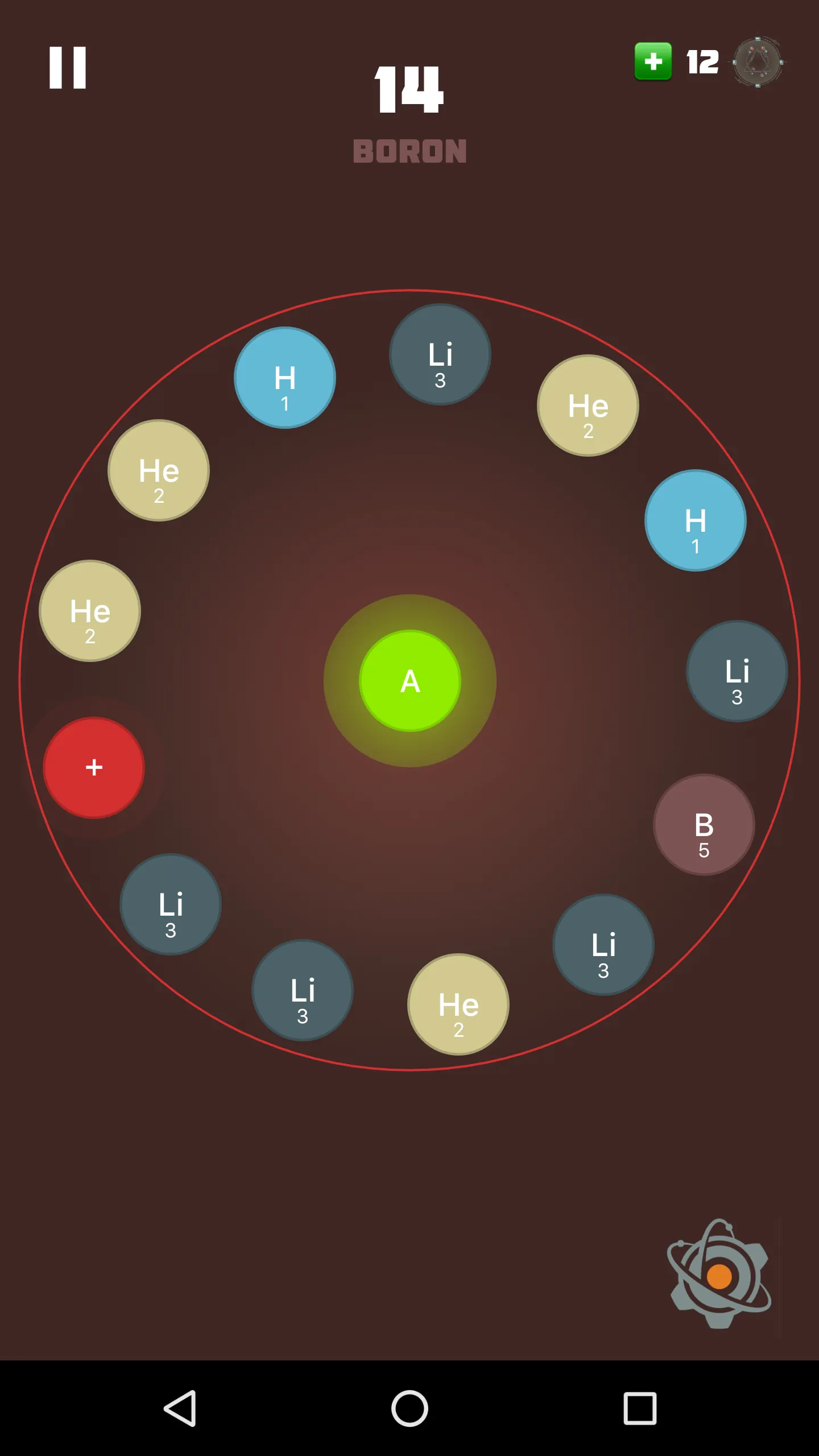 Atomic Fusion - Brain Games | Indus Appstore | Screenshot