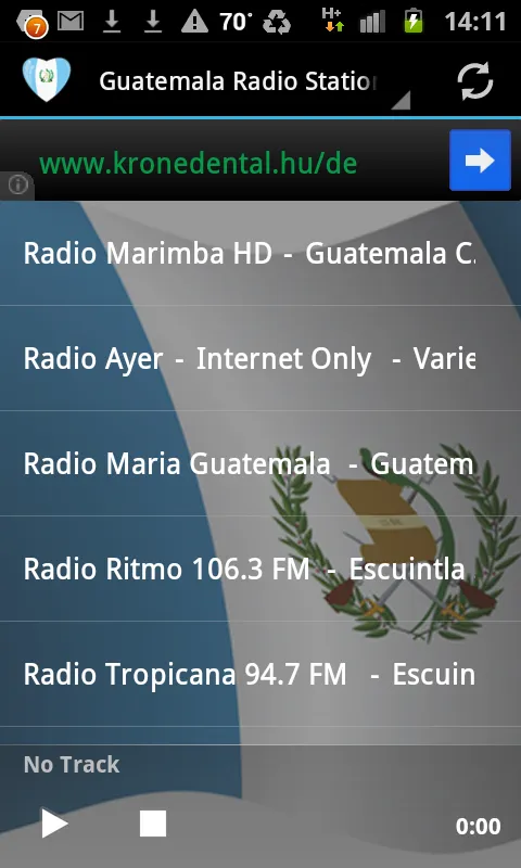 Guatemala Radio Music & News | Indus Appstore | Screenshot