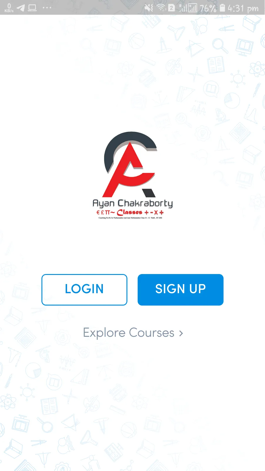 AYAN CHAKRABORTY CLASSES | Indus Appstore | Screenshot