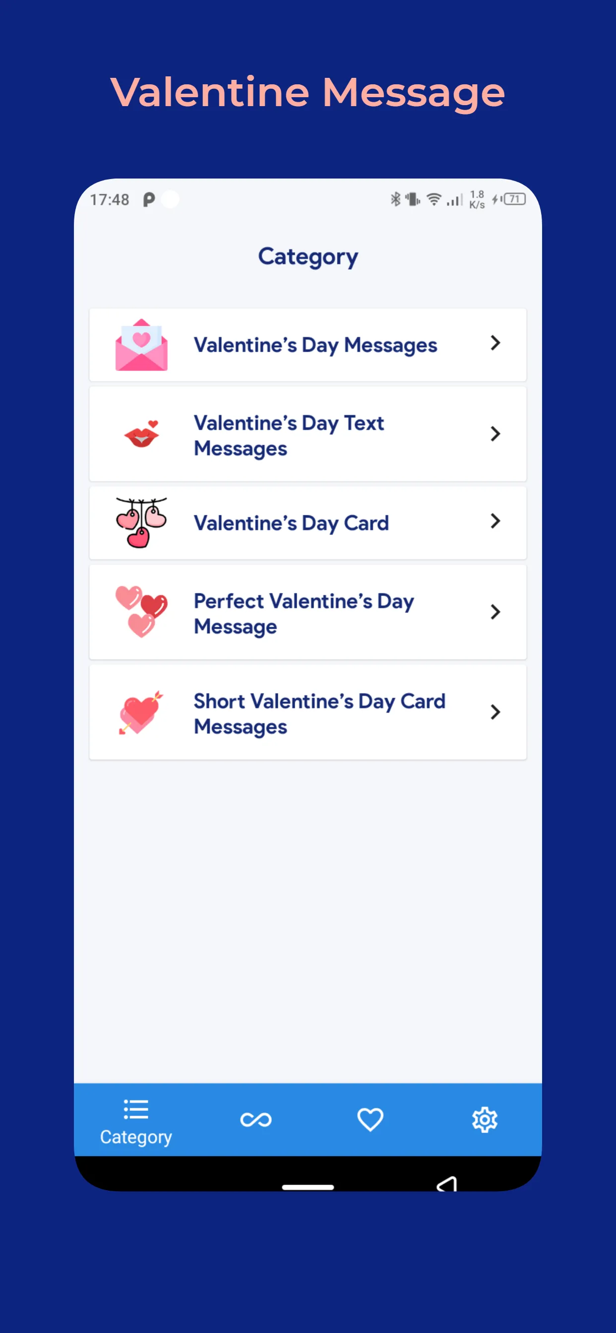 Valentine Message 2024 | Indus Appstore | Screenshot