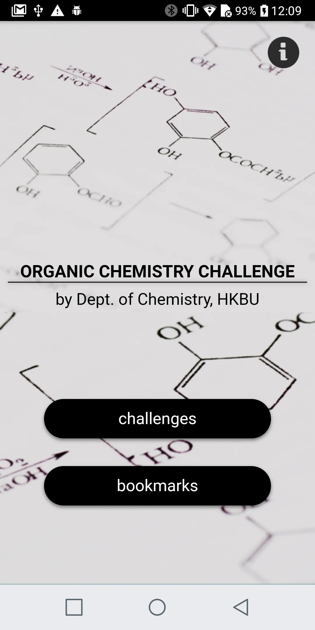 Organic Chemistry Challenge | Indus Appstore | Screenshot