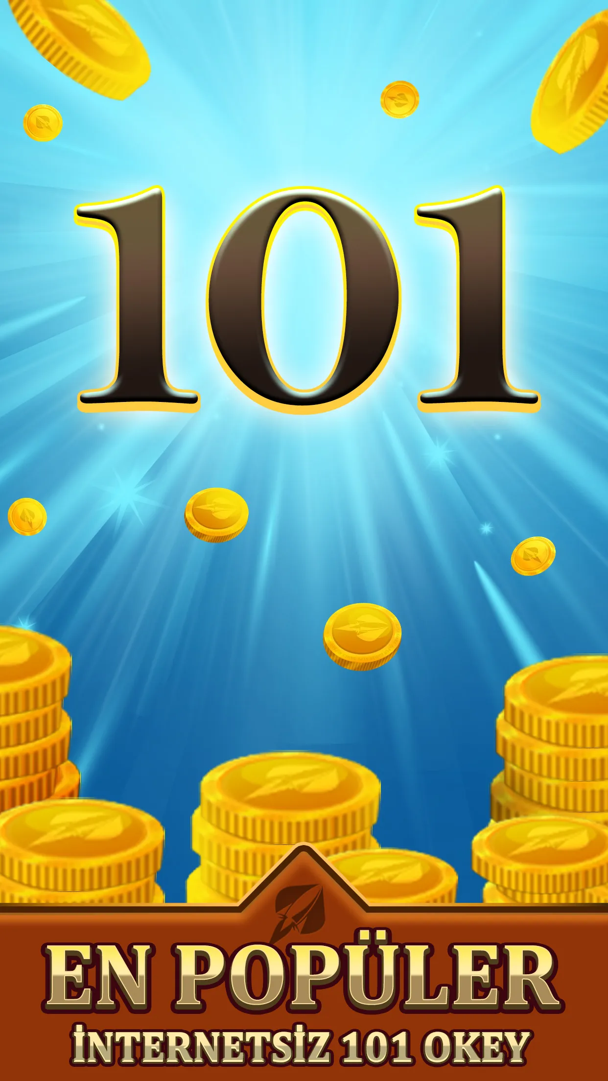 101 Okey İnternetsiz HD Yüzbir | Indus Appstore | Screenshot