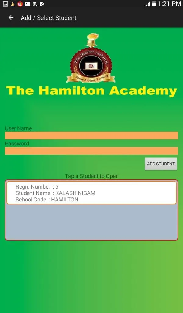 THE HAMILTON STUDENTS APP | Indus Appstore | Screenshot