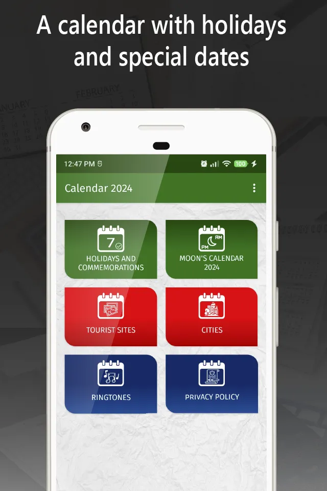 calendar south africa 2024 | Indus Appstore | Screenshot