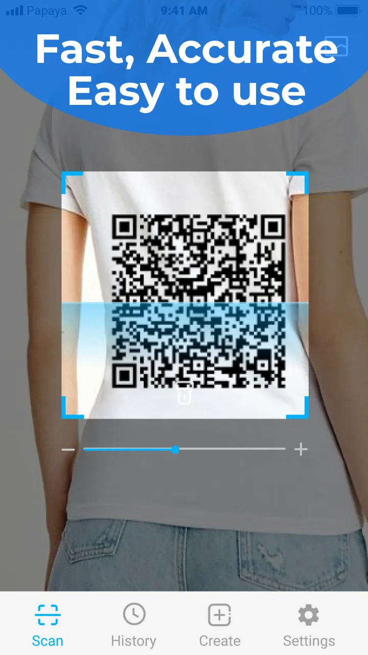 QR Code Scanner & Create | Indus Appstore | Screenshot