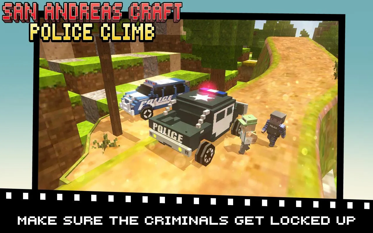 San Andreas Craft Police Climb | Indus Appstore | Screenshot