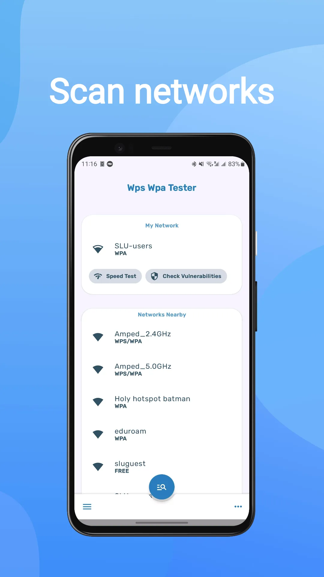 WIFI WPS WPA TESTER | Indus Appstore | Screenshot