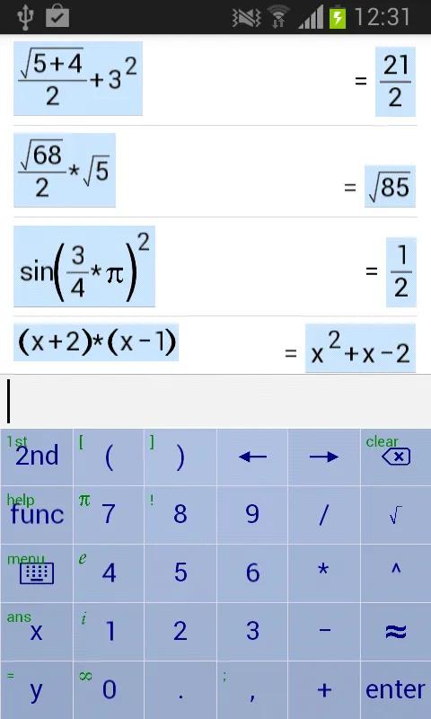 Symbolic Calculator | Indus Appstore | Screenshot