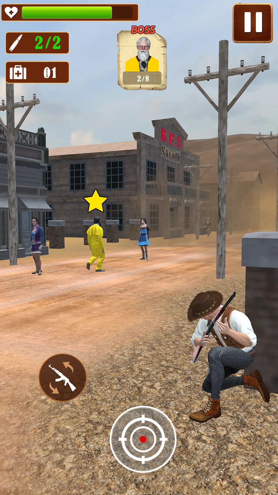 Western Survival Shooting Game | Indus Appstore | Screenshot