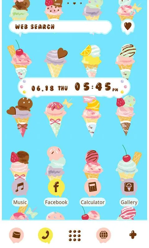 Theme-I Scream for Ice Cream!- | Indus Appstore | Screenshot