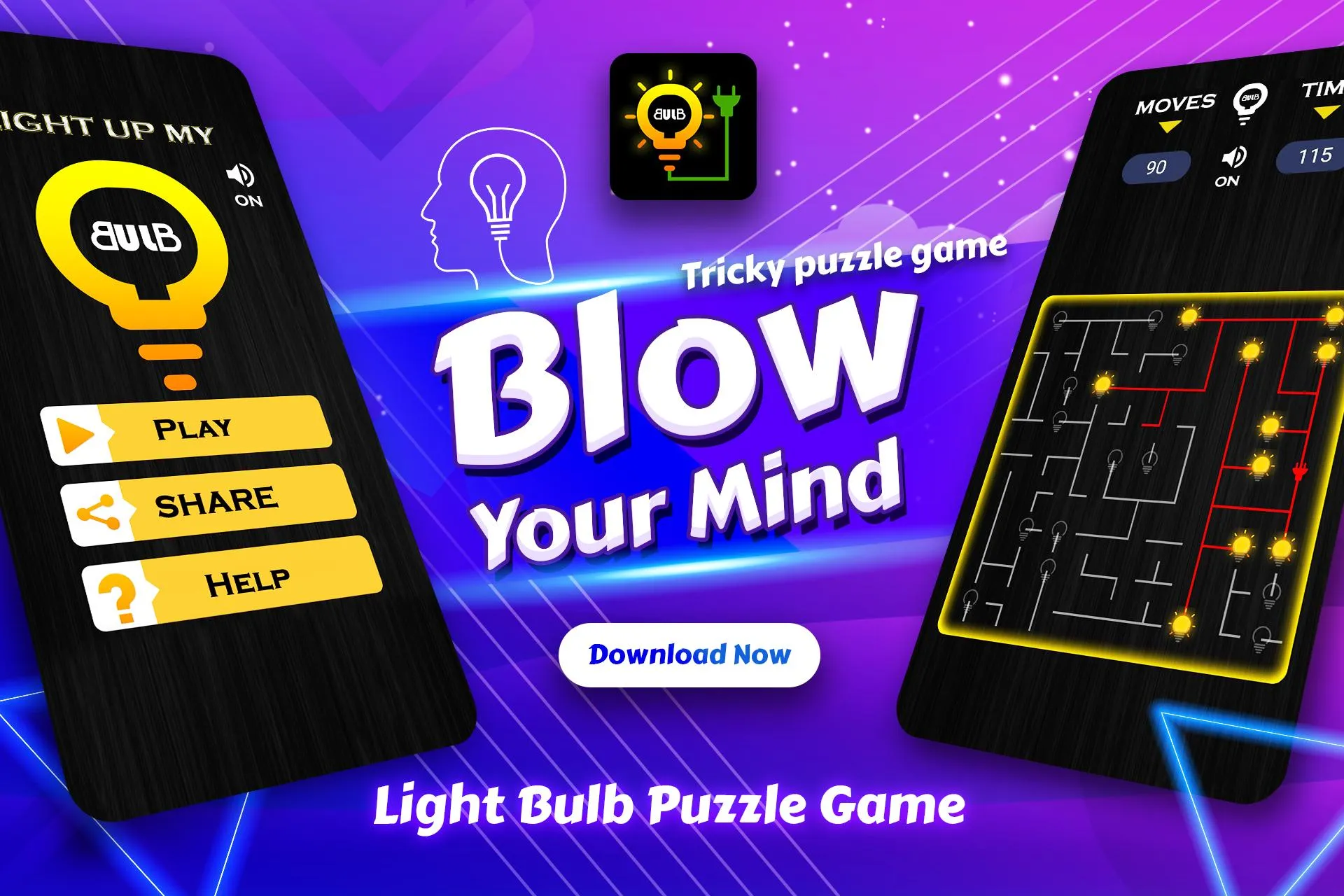 Light Bulb Puzzle Game | Indus Appstore | Screenshot