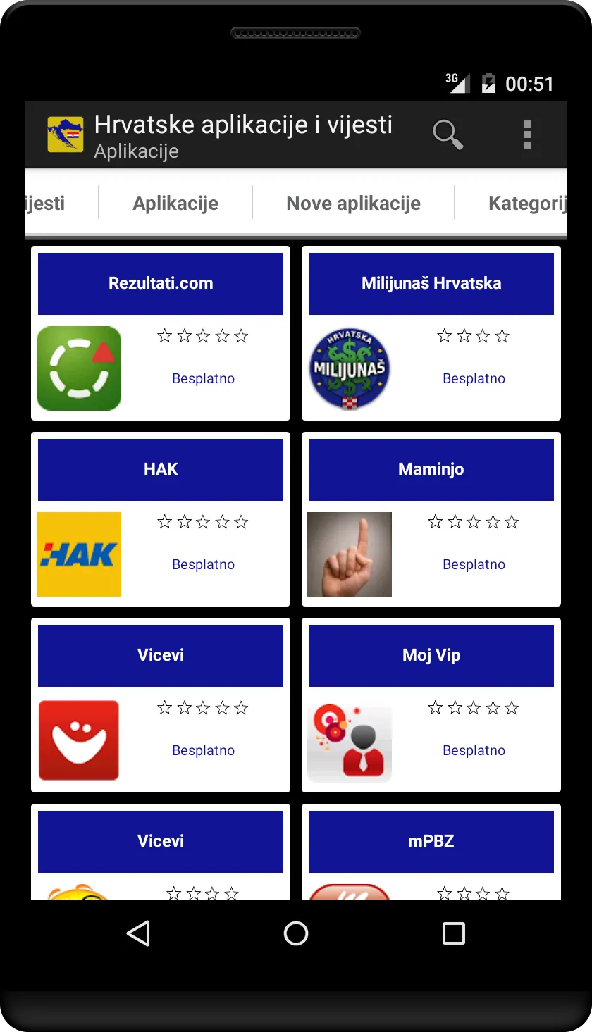 Hrvatske aplikacije i igre | Indus Appstore | Screenshot