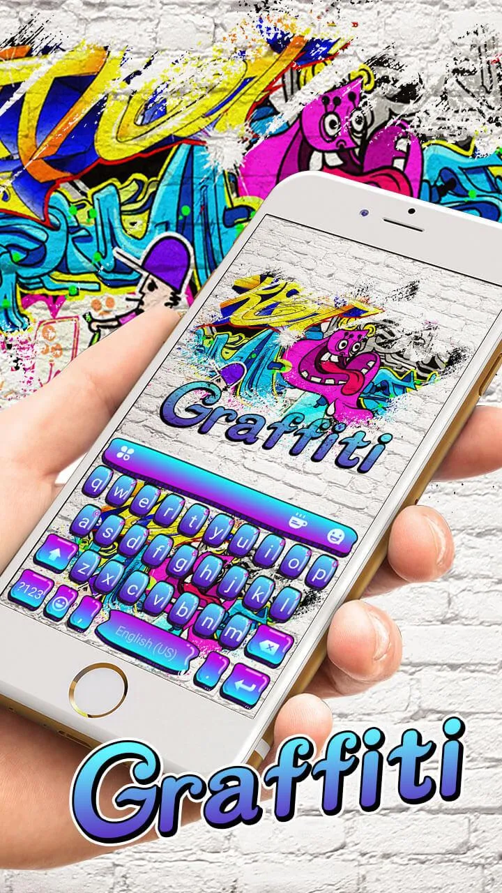 Graffiti Swag Keyboard Theme | Indus Appstore | Screenshot