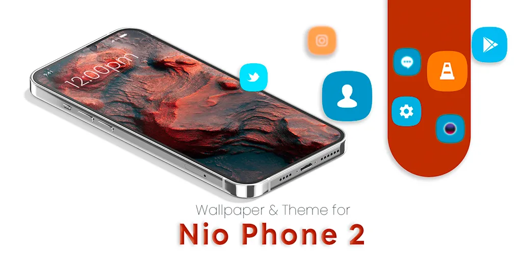 Nio Phone 2 theme and Launcher | Indus Appstore | Screenshot