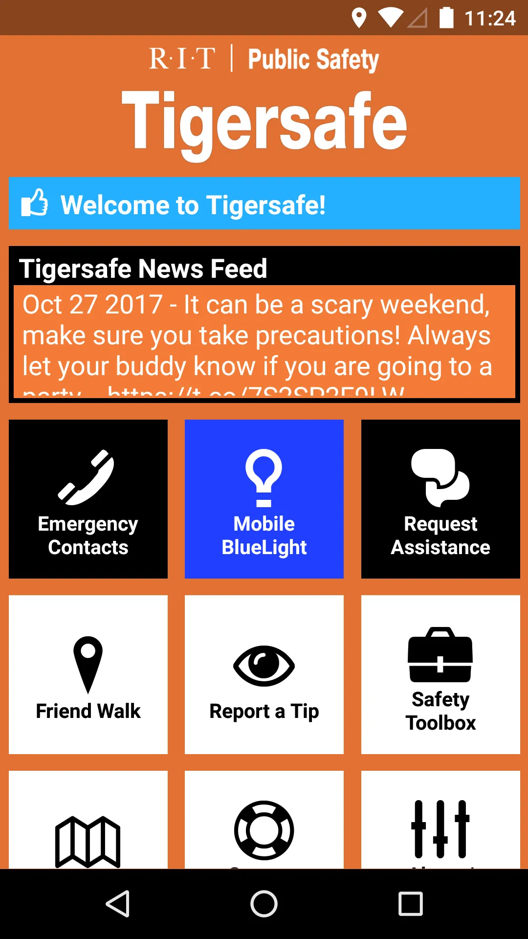 Tigersafe - RIT | Indus Appstore | Screenshot