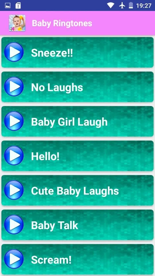 Baby Sounds Ringtones | Indus Appstore | Screenshot