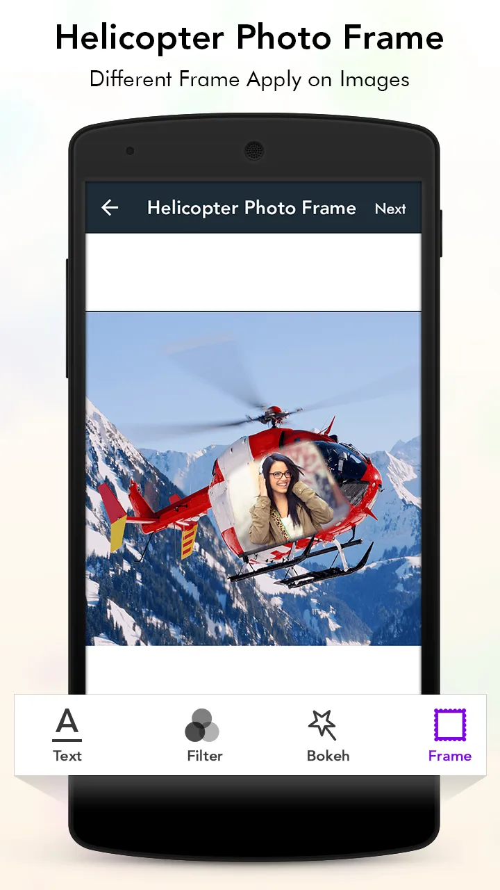 Helicopter Photo Frames | Indus Appstore | Screenshot