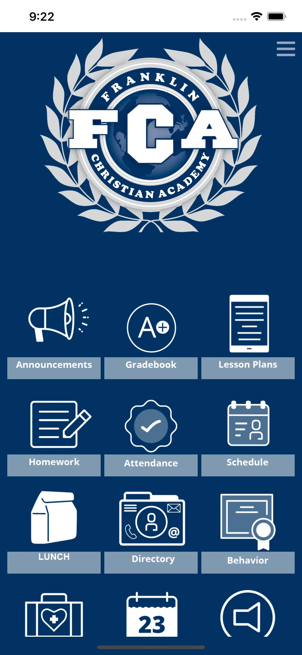 Franklin Christian Academy | Indus Appstore | Screenshot