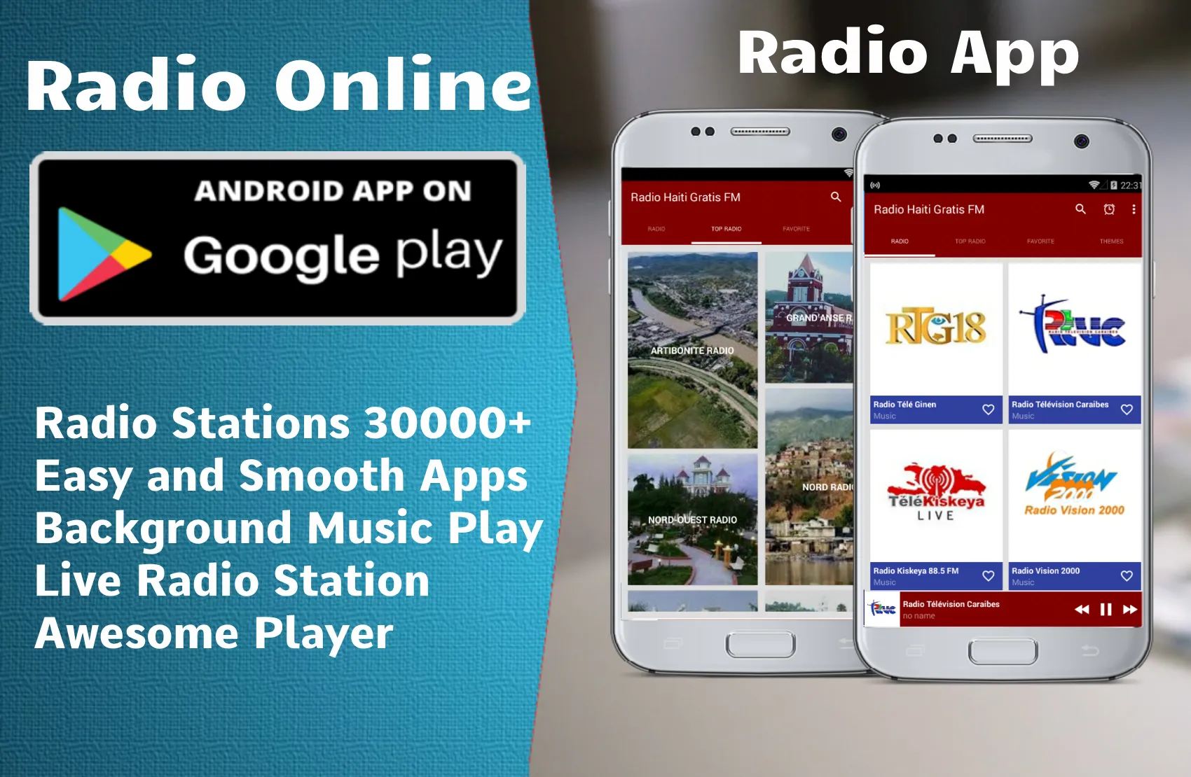 Radio Haiti Stations Online | Indus Appstore | Screenshot