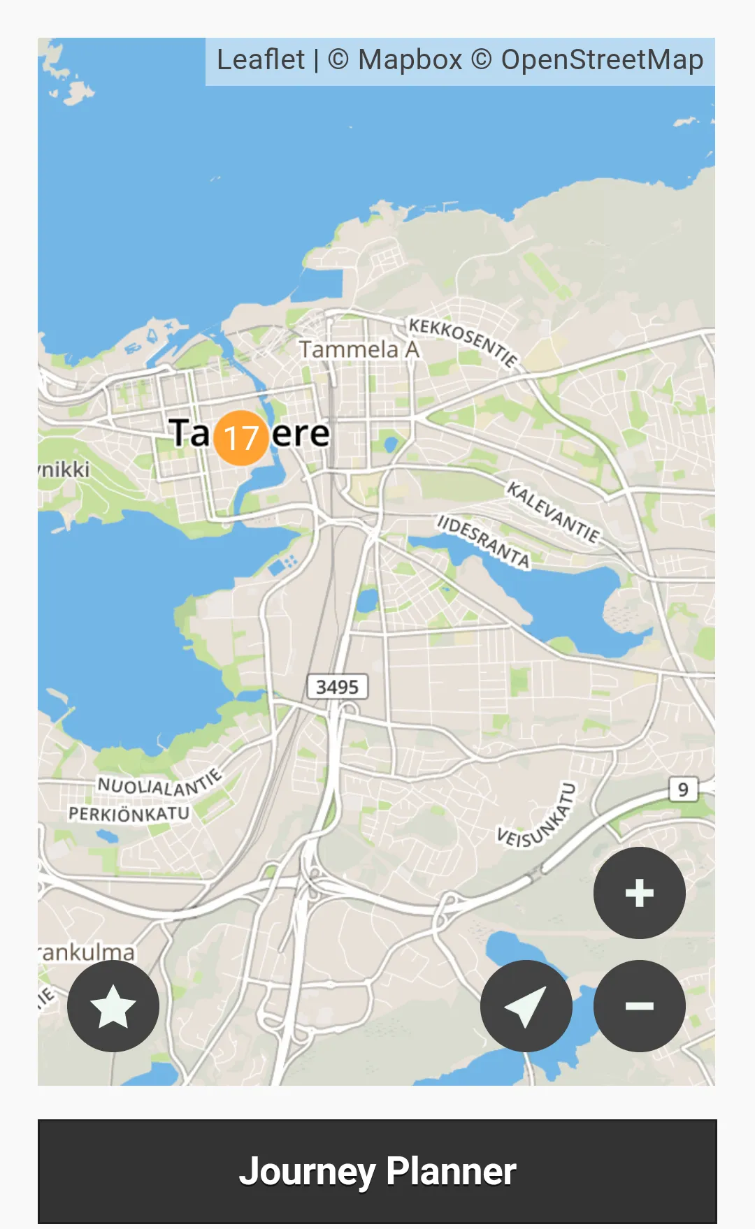 Tampere Nysse Bus Live | Indus Appstore | Screenshot