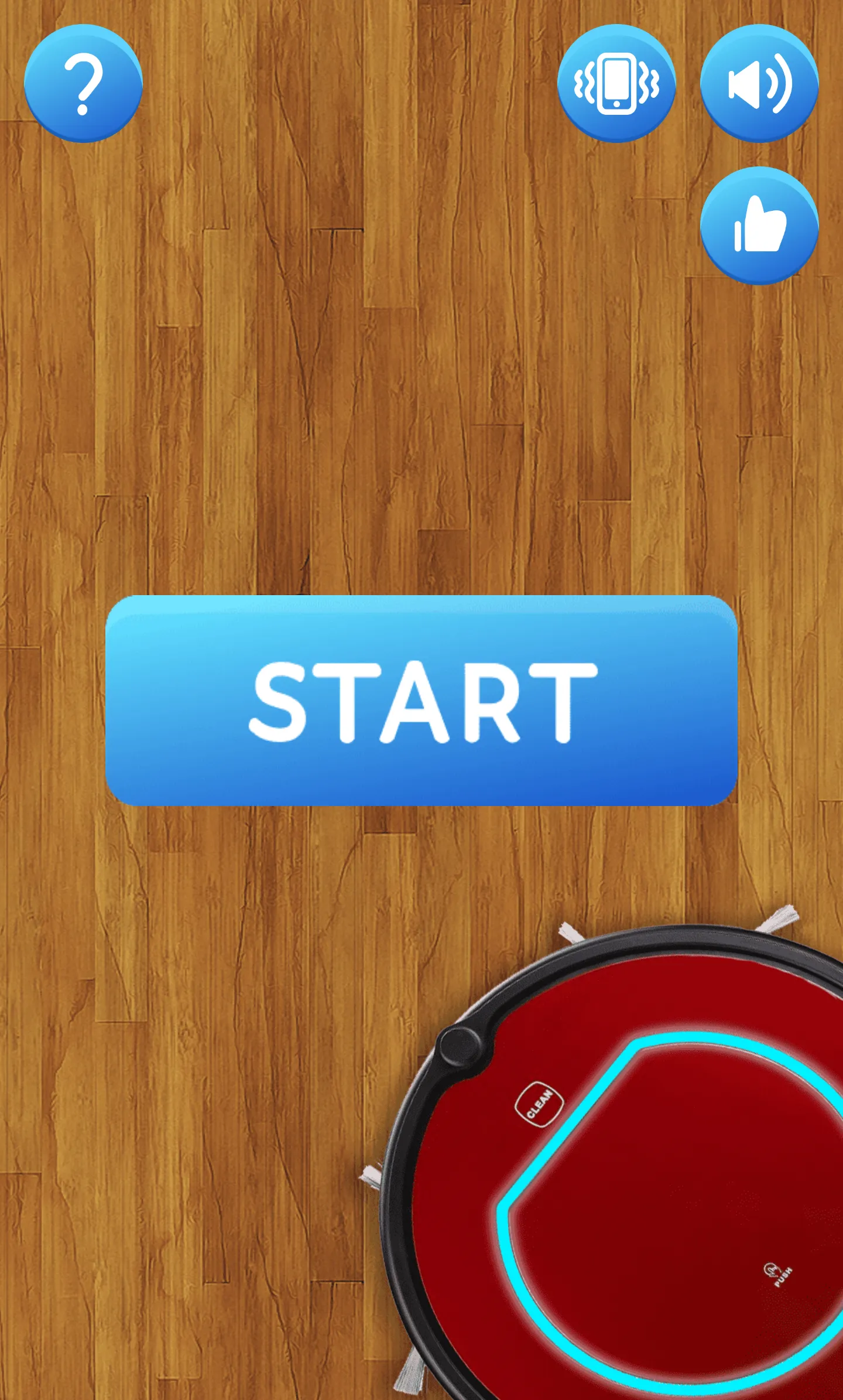 Robot vacuum cleaner - prank | Indus Appstore | Screenshot