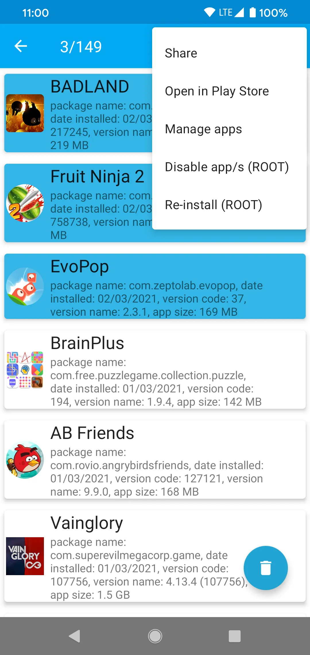 App Manager | Indus Appstore | Screenshot