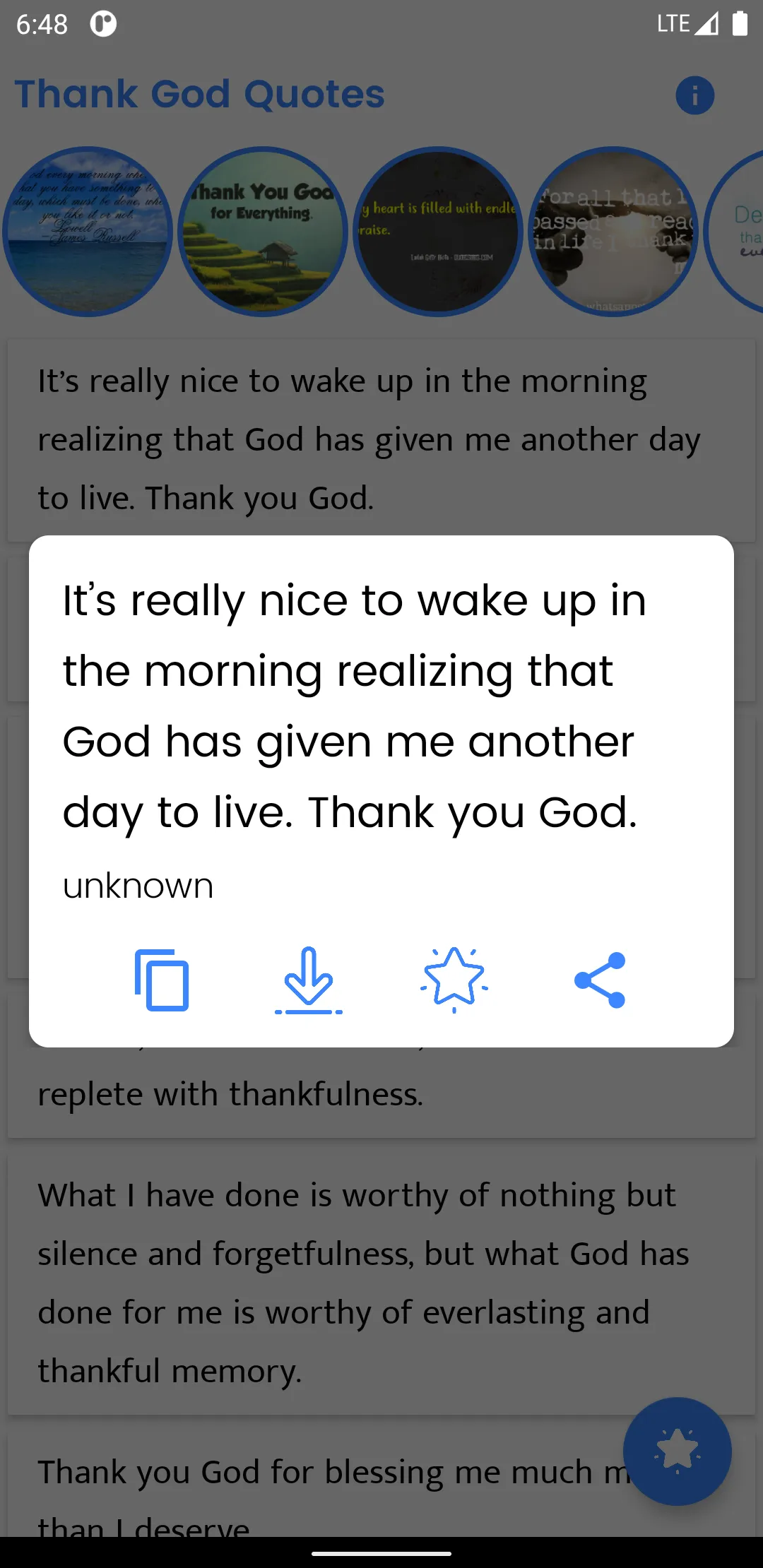 Thank God Quotes and Sayings | Indus Appstore | Screenshot