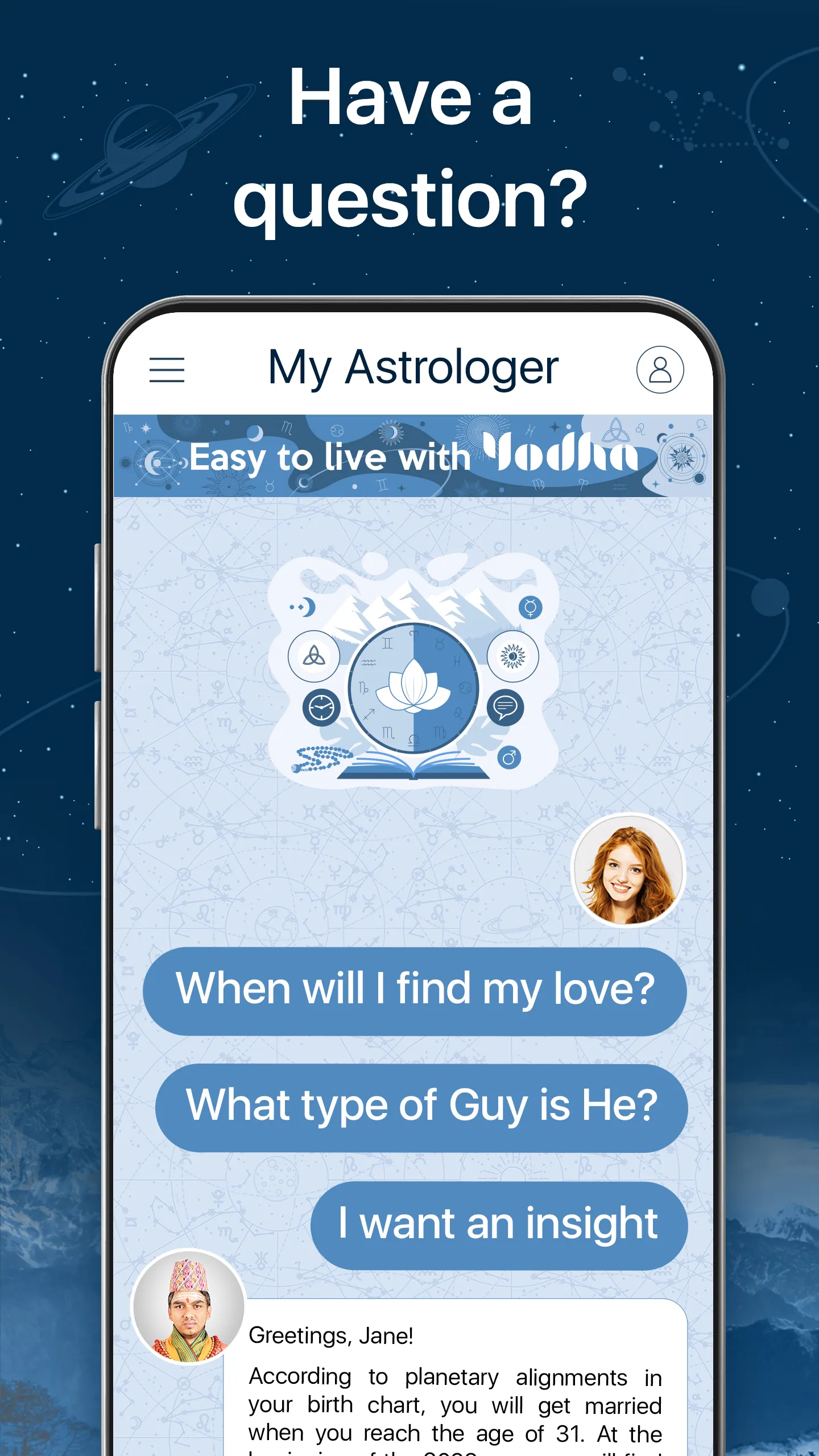 Yodha My Astrology & Horoscope | Indus Appstore | Screenshot