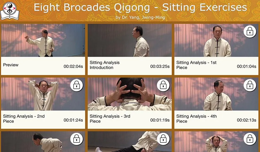 Eight Brocades Qigong Sitting | Indus Appstore | Screenshot