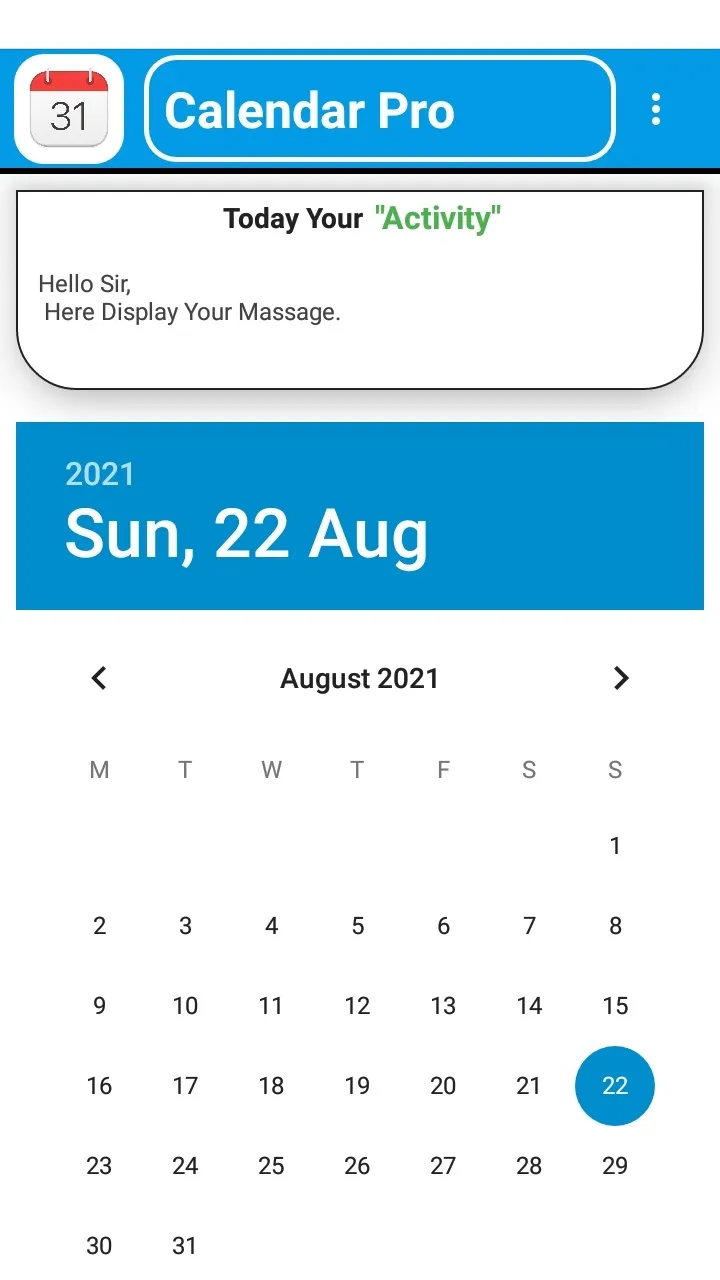 Calendar Pro - Keep Notify | Indus Appstore | Screenshot