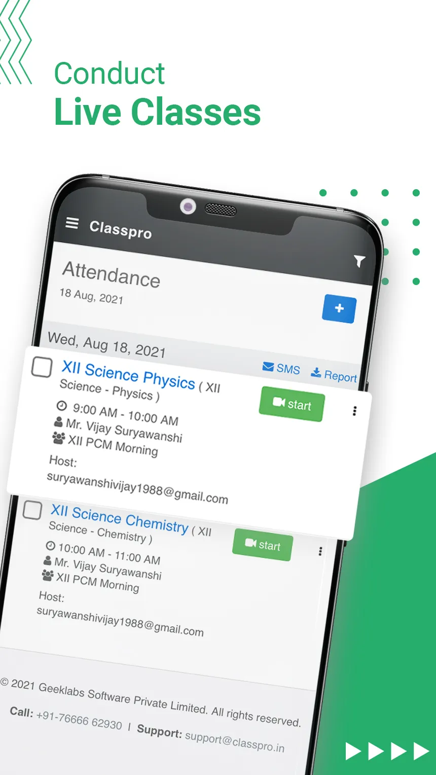 Classpro: Coaching Management | Indus Appstore | Screenshot