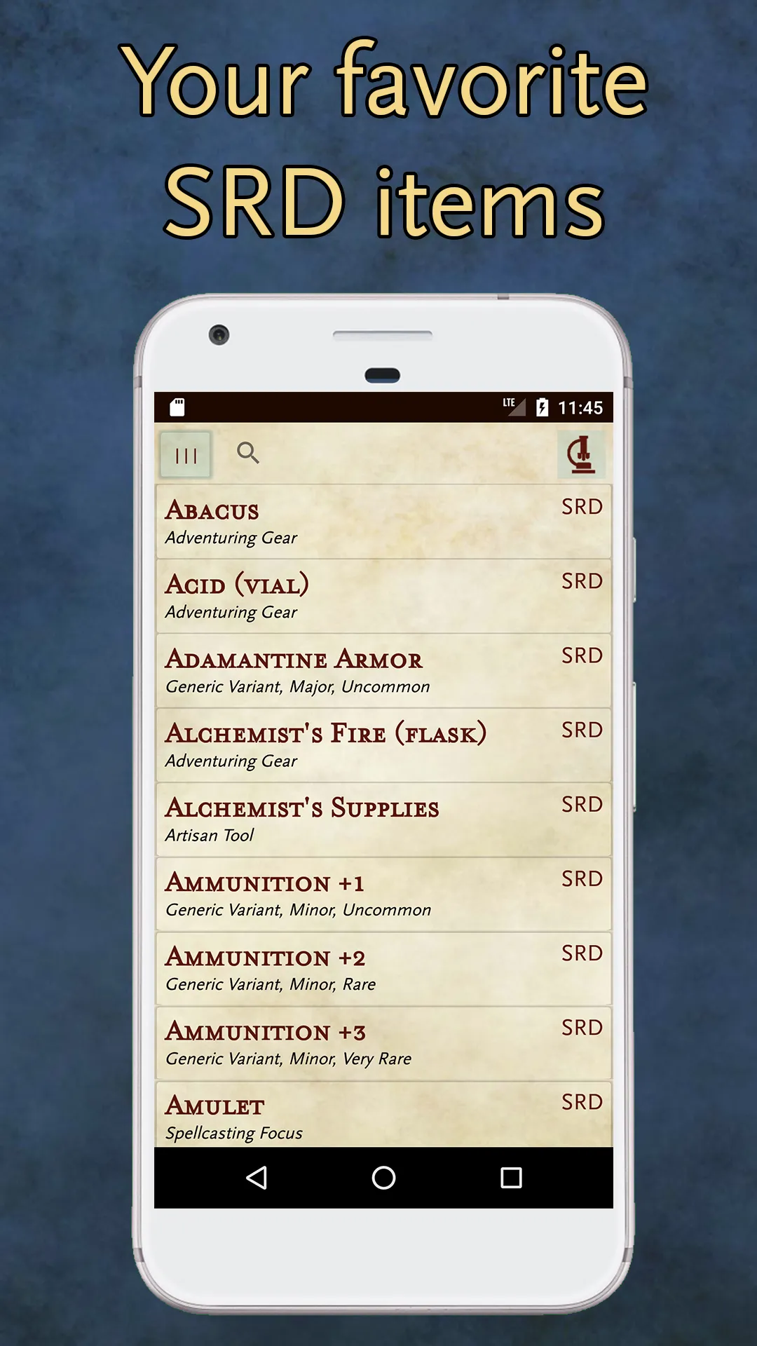 5e Items | Indus Appstore | Screenshot