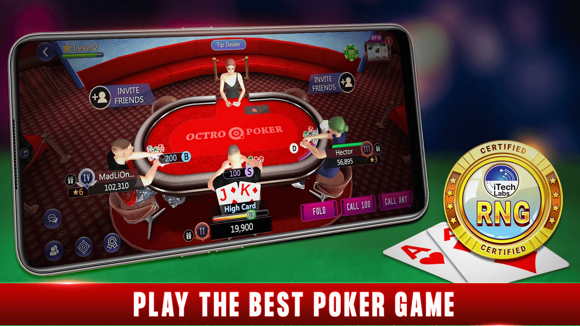 Octro Poker holdem poker games | Indus Appstore | Screenshot