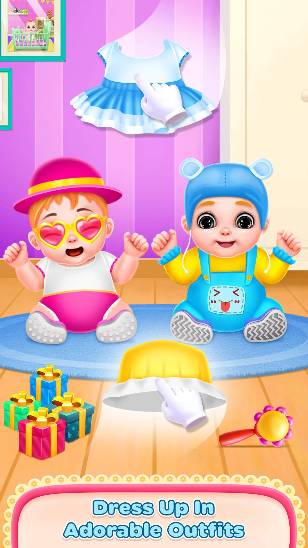 Twin Baby Care Game | Indus Appstore | Screenshot