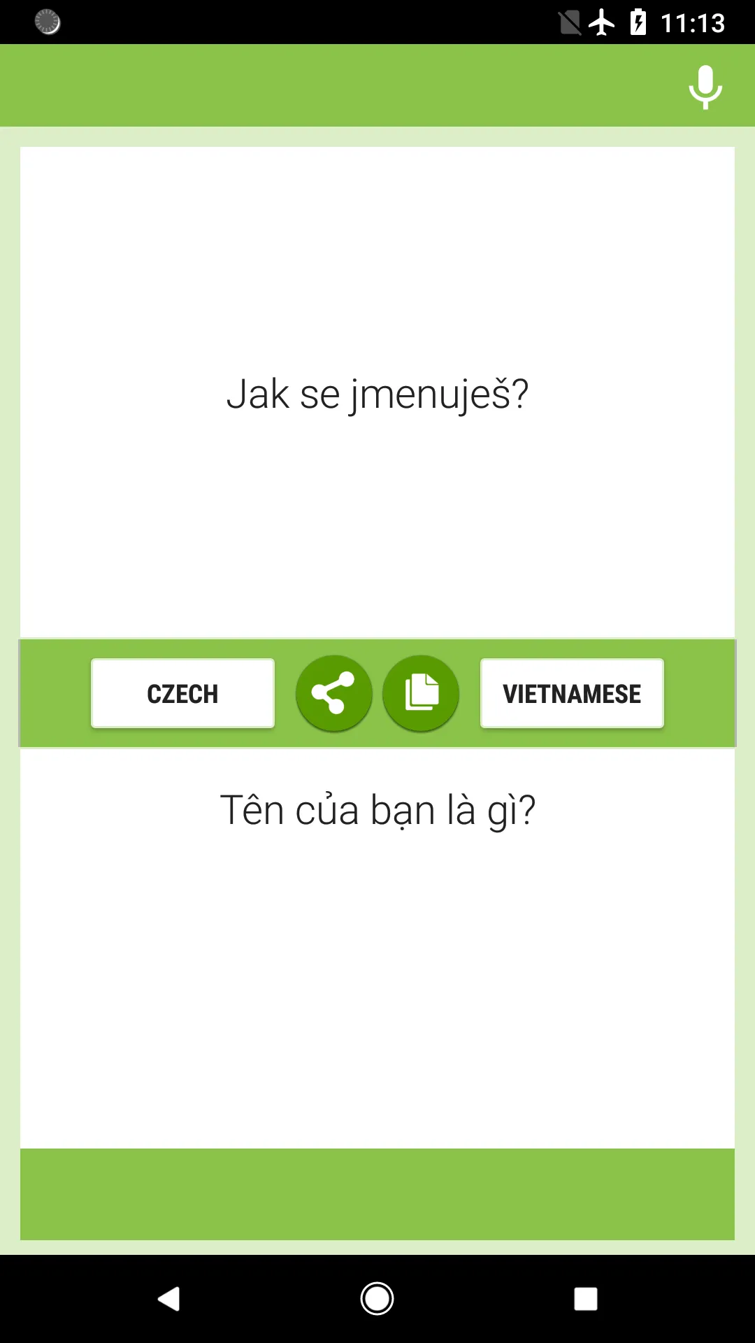 Czech-Vietnamese Translator | Indus Appstore | Screenshot