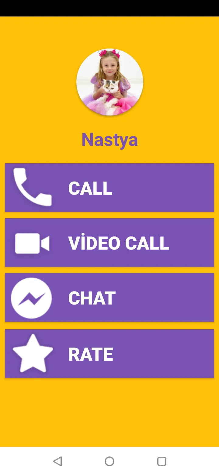 Like Nastya Fake Video Call -  | Indus Appstore | Screenshot