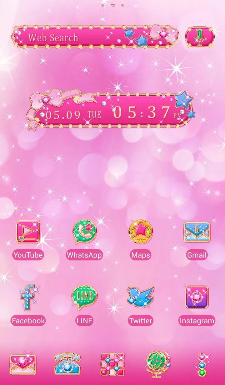 Princess Icons Theme +HOME | Indus Appstore | Screenshot