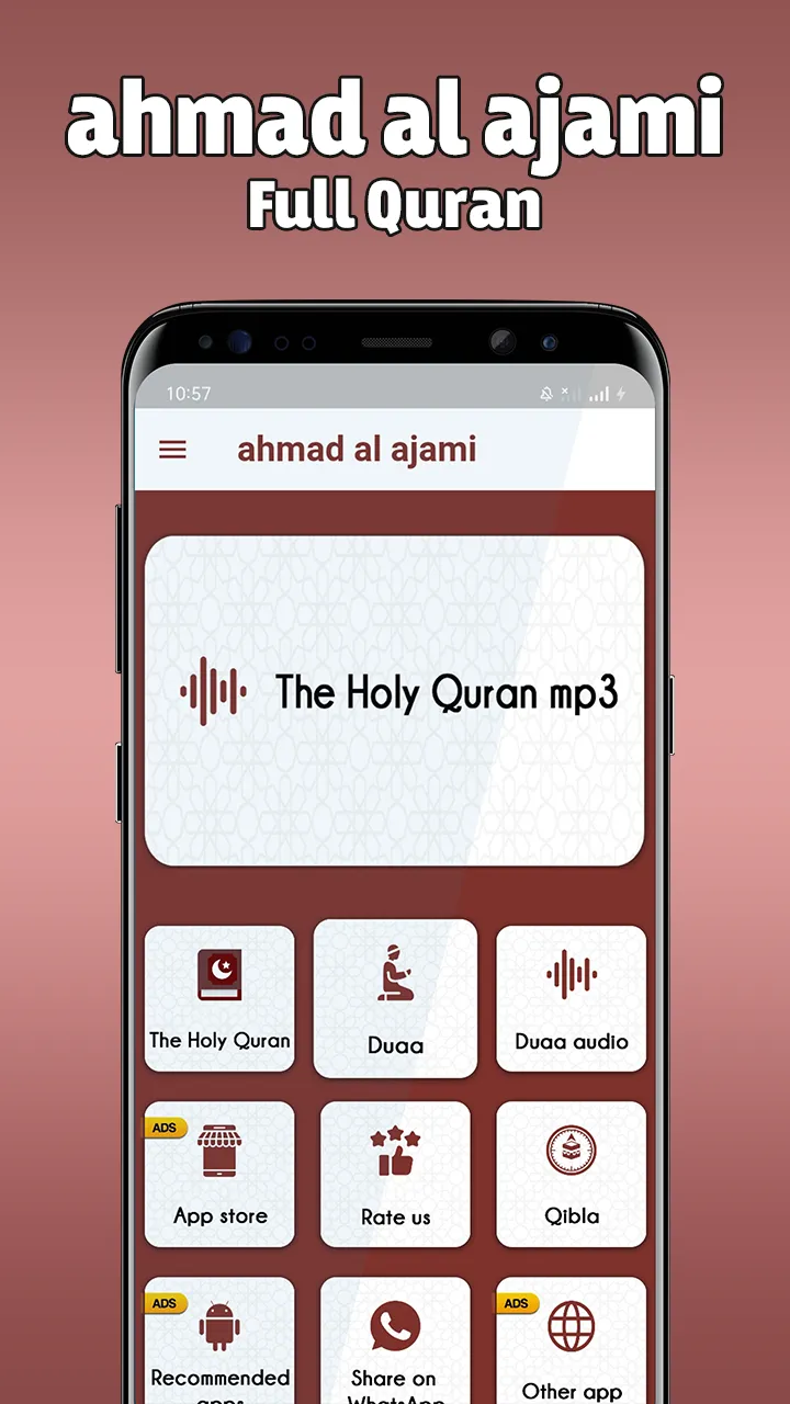 ahmed al ajmi coran complet | Indus Appstore | Screenshot