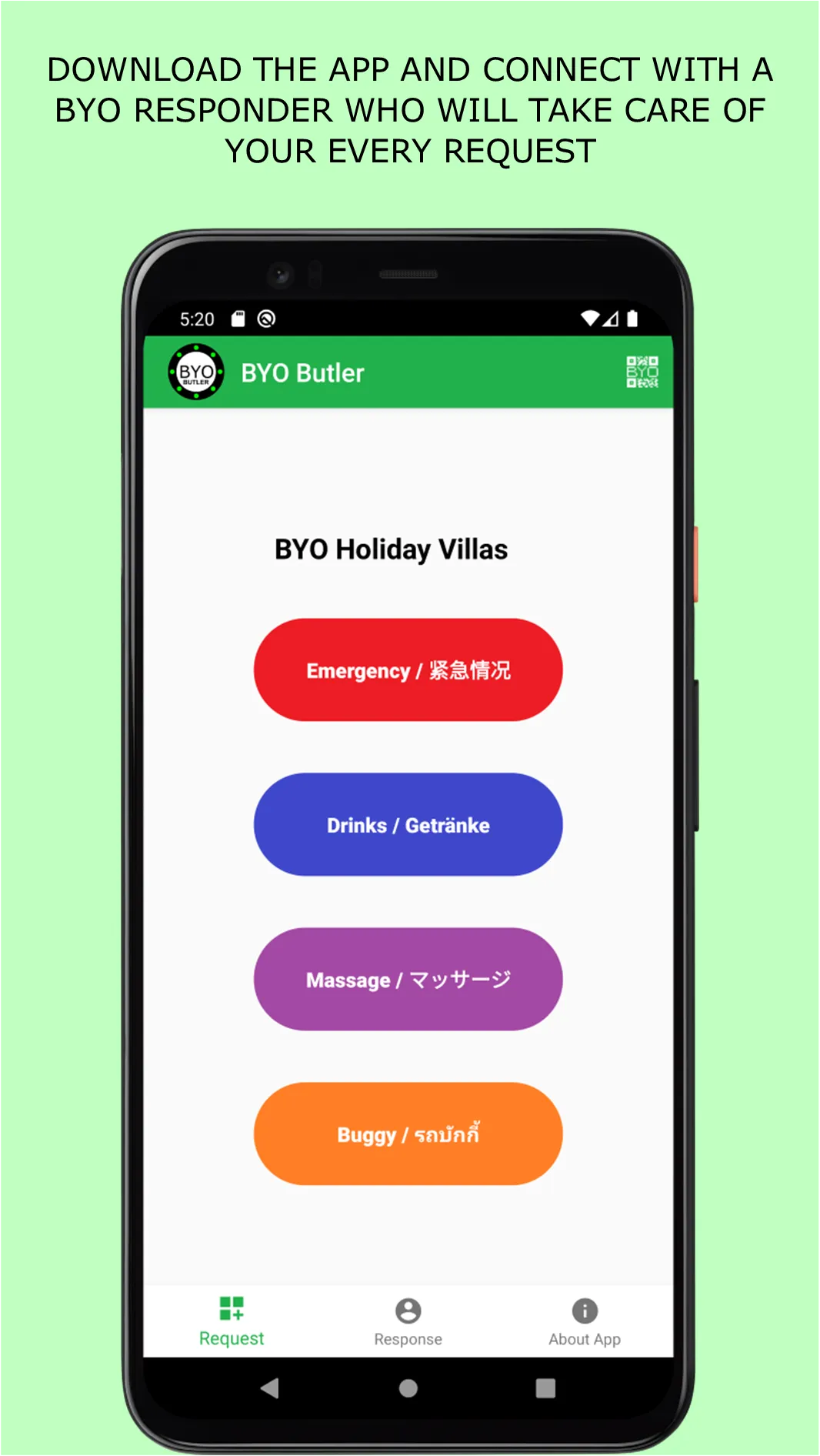 BYO Butler | Indus Appstore | Screenshot